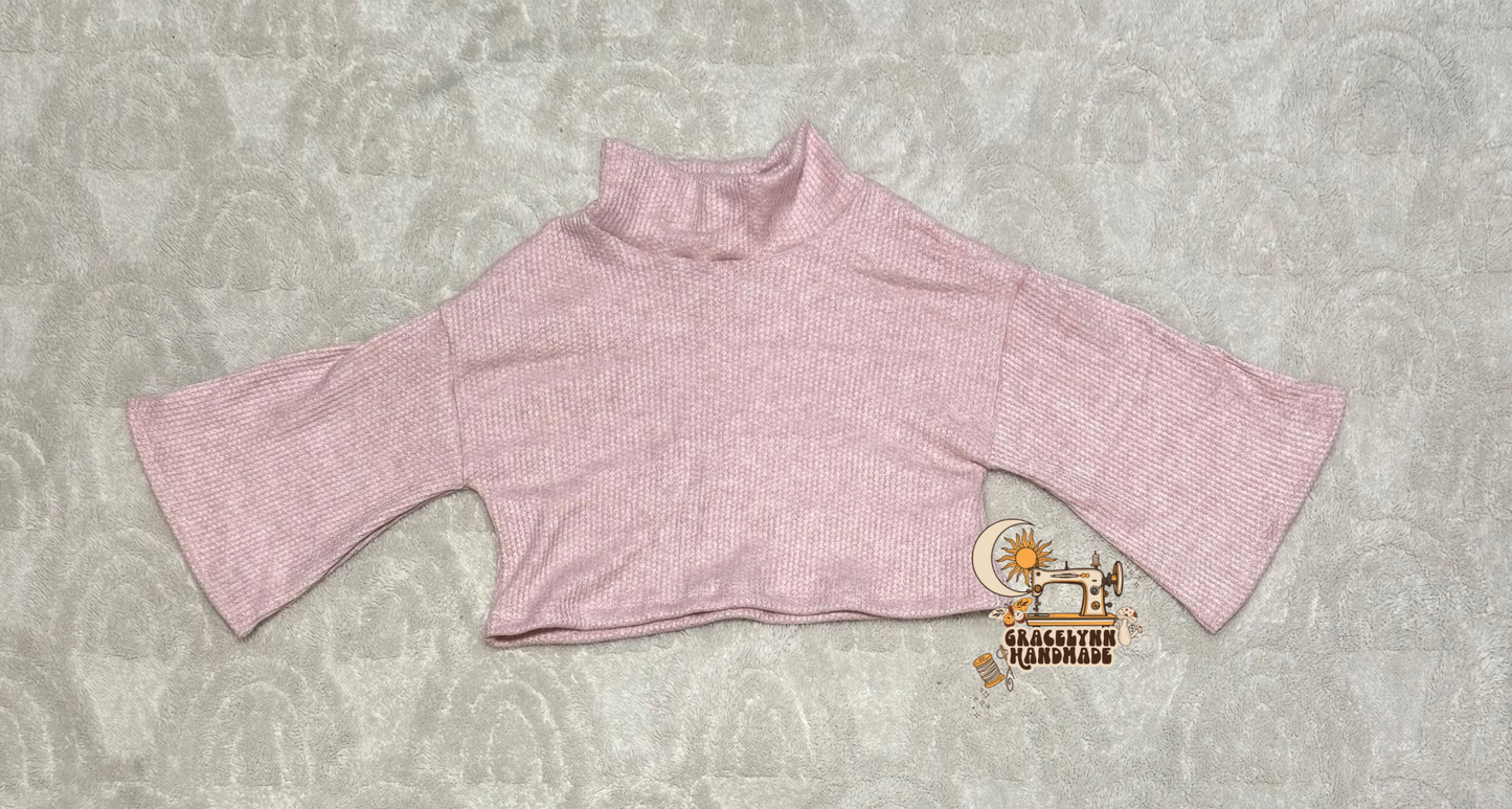 Mock neck sweater