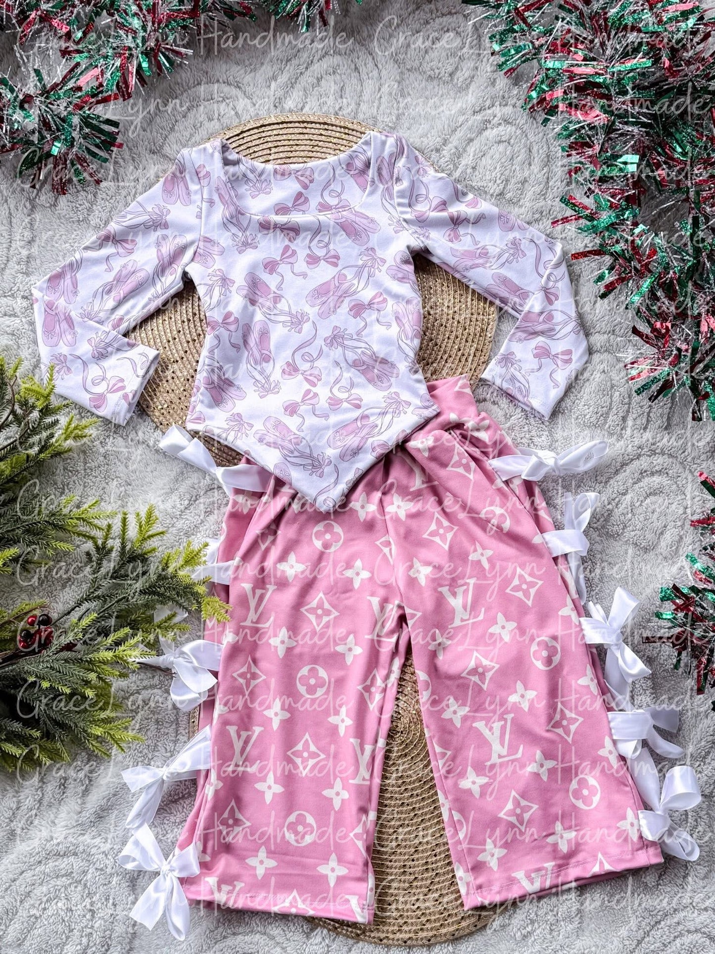 Isla tie flow pants