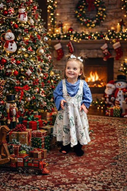 Mira Pinafore dress